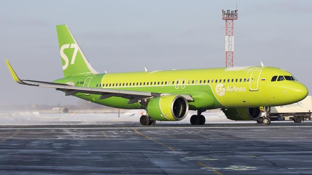 VP-BWB:Airbus A320:S7 Airlines